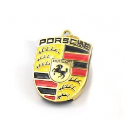 Tech Design 8 GB USB-Stick Schlüsselanhänger Porsche-Key mit Karabierhaken