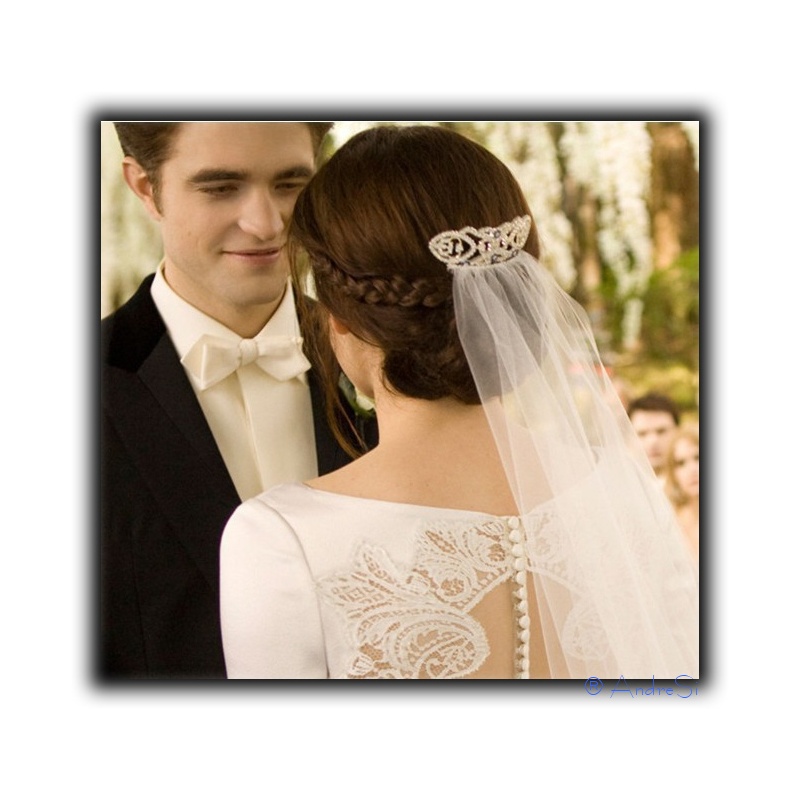 Bellas Wedding Jewelry Hair Comb Twilight Bride Crown Bellas Wedding Jewelry Hair Comb Twilight Bride Crown