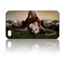 Vampires - Elena and Salvators on Meadow - iPhone 4 / 4S Phone Protective Case - Cover Case