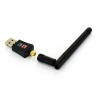 Wifi 300Mbps Ultra Mini USB-Adapter mit Antenne 