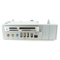 64 in 1 bis 5,25 "Panel Silber Cardreader USB 2.0 und Fire Wire