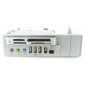 64 in 1 to 5.25" Panel Silver CardReader USB 2.0 and Fire Wire