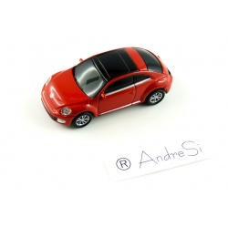 Autodrive VW New Beetle 8GB USB Stick in Car Design USB 2.0 Red/Black