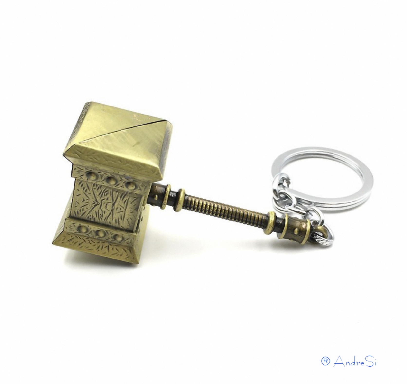 WOW World of Warcraft Thrall Doomhammer Alloy Key Chains Keychain Keyfob Keyring 