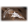 Arwens Abendstern Anhänger und Ohrringe aus 925er Sterling Silber mit facettenreichen Swarowski-Kristallen