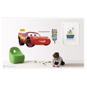 cool Lightning McQueen mural - Cars-Fashion wall sticker, PVC wall sticker (removable) approx. 60x90cm