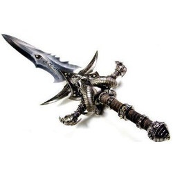 WoW Schwert Frostmourne geschmiedete Replika in Epic Weapons Qualität (matt)