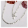 geschmeidige Schlangenkette aus Silber ca. 2mm 52cm