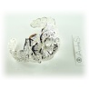  Elben Armreif - Aryas Rose - aus 925er Sterling Silber - fein ziselierte Elbische Handwerkskunst