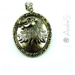 House Lennister Lion Pendant GoT