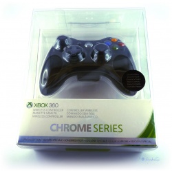 Xbox 360 Wireless Controller -Special Edition Chrome Series Schwarz