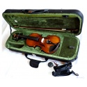 high-quality 4/4 student concert violin made of full-mass clay woods with pearlmute, shaped case and bow