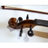  hochwertige 4/4 Schüler- Studenten- Konzert-Violine aus vollmassiven Tonhölzern mit Perlmut, Formkoffer und Bogen