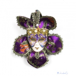edel verzierte Venedische Karnevals Maske zur Dekoration