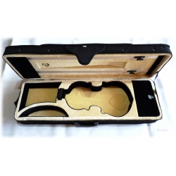 4/4 Form case violin - violin case with velvet and hygrometer