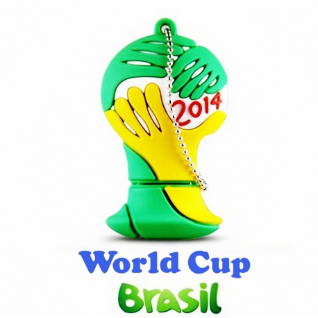 Fu?ball WM Brasilien Pokal 2014 - 32GB USB 3.0 Stick