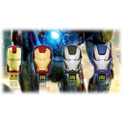 Avengers Fashion Iron Man Mark VI, Mark 42, War Machine oder Iron Patriot - 8GB USB-Stick 2.0