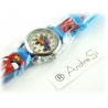 Cars Armbanduhr Kids Time Kinderuhr, verschiedene Motive - Silikon Armband Blau/Bunt