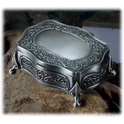 noble jewelry casket with folding lid bsw. for H.d.Rings Arwens Evening Star or similar