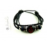 stylisches geflochtenes Armband mit Logo der Horde, Allianz oder Heartstone