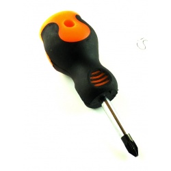 Benson screwdriver Pozi pz2 x 38 cross slit orange / black