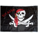 Pirates Flag Flag Skull Skull Pirate 90 x 150 cm - Weatherproof Quality