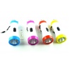 2 Stück LED Taschenlampe Hello "Kitty" Katze in 4 Farben mit Schlaufenband