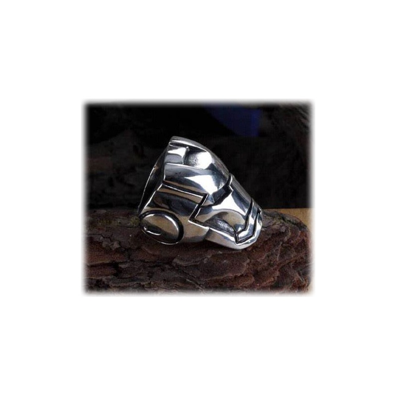 Marvels Iron Man ArmorMens Ring in Sterling Silver 6 Turquoise 