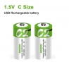 D Cell Akku lithium-ionen Battery 12.000mWh 100% cap.li-polymer per USB ladbar