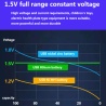 1.5V AA Akku li-ion Battery 5500mAh 100% capacität li-polymer 2000x per USB aufladbar