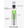 1.5V AA Akku li-ion Battery 5500mAh 100% capacität li-polymer 2000x per USB aufladbar