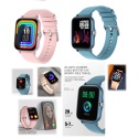 Smartwatch Qualk.-Chip Serie6 Blutw,WhatsApp,Musik iPhone Android schwarz,rosè,silber