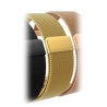 Metall Armband Magnet 18/20/22mm f.Sport Smartwatch bsw. rosè,schwarz,silber,blau,gold