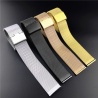 Metall Armband Magnet 18/20/22mm f.Sport Smartwatch bsw. rosè,schwarz,silber,blau,gold