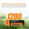 4x 1.5V USB AA li-ion Battery 3500mWh 100% capacität 1200x mal wieder aufladbar