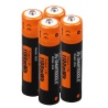 4x 1.5V USB AAA li-ion Battery 1100mWh 100% capacität 1200x mal wieder aufladbar