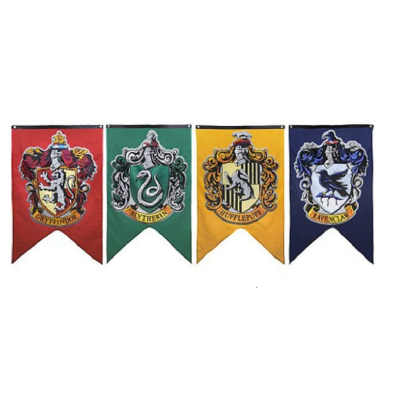Banner Hogwarts Gryffindor Ravenclaw Hufflepuff Slytherin 30x50 Flagge H.Potter 