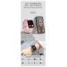 Smartwatch Qualk.-Chip Serie6 Blutw,WhatsApp,Musik iPhone Android schwarz,rosè,silber