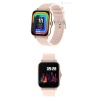 Smartwatch Qualk.-Chip Serie6 Blutw,WhatsApp,Musik iPhone Android schwarz,rosè,silber