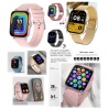 Sport Smartwatch P8 Plus Call,Musik,Blutw. Armbanduhr IOS & Android silber,schwarz,rosè