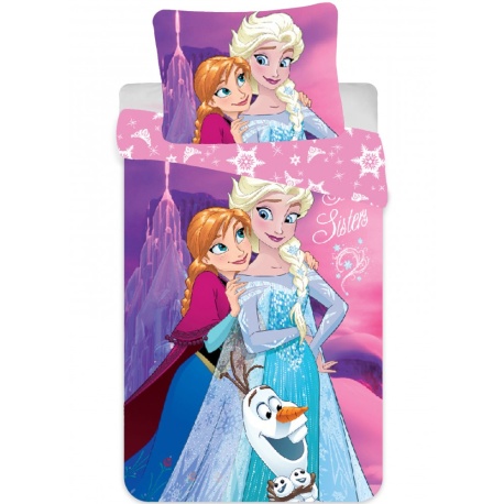 Disney Frozen Ice Magic Kinderbettwäsche 90 × 140 cm 40 × 55 cm Baumwolle