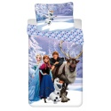 Anna, Elsa & Kristoff Disney Frozen Eiszauber-Bettwäsche 140 × 200 cm, 70 × 90