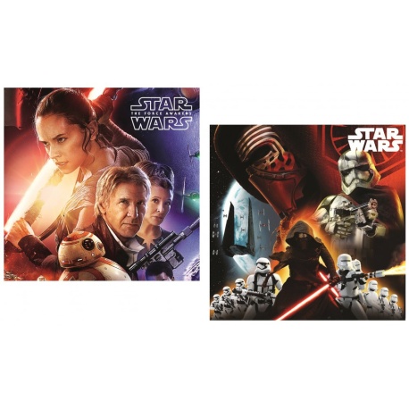 Star Wars Disney Lizenz Kissenbezug 40x40 (38x38) Motiv Star Wars: Das Erwachen der Macht