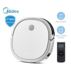 Midea M3L Saug-Roboter Vaccum Cleaner weis 800ml 1200Pa Fernbedienung mit Zeitplan