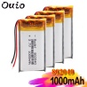 Li-Ion High Engergie Akku Modellbau 802040 1000mAh mit ca. 8x20x40mm