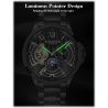 Edle automatik WAKNOER Armbanduhr in mehreren Varianten mit Tag(Sonne)-/Nach(Mond)-Phase - EAR Marke AndreSi