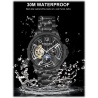 Edle automatik WAKNOER Armbanduhr in mehreren Varianten mit Tag(Sonne)-/Nach(Mond)-Phase - EAR Marke AndreSi