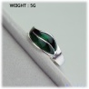 stylisch passender Ring zur Blattbrosche von Galadriel der Elbenkönigin 17-24mm