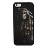  Totenkopf Pirat Jack Sparrow mit Schwertern, Kanone und Truhe - iPhone 4 / 4S Handy Schutzhülle - Cover Case