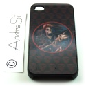 Skull Pirate with Swords, Cannon and Chest 3D - iPhone 4 / 4S Phone Protective Case - Cover Case